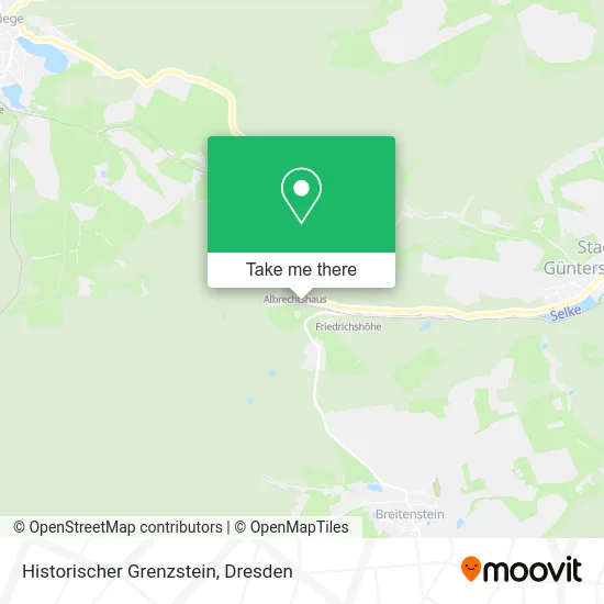 Карта Historischer Grenzstein