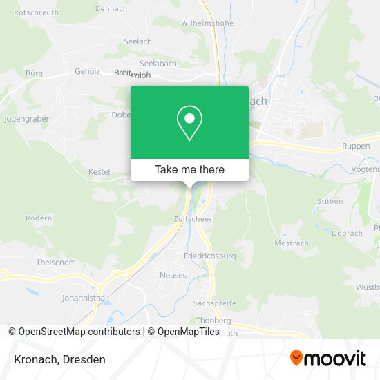 Карта Kronach