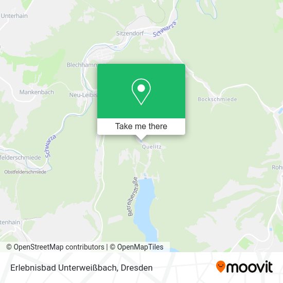 Карта Erlebnisbad Unterweißbach