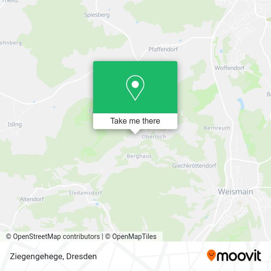 Карта Ziegengehege