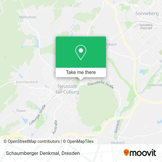 Карта Schaumberger Denkmal