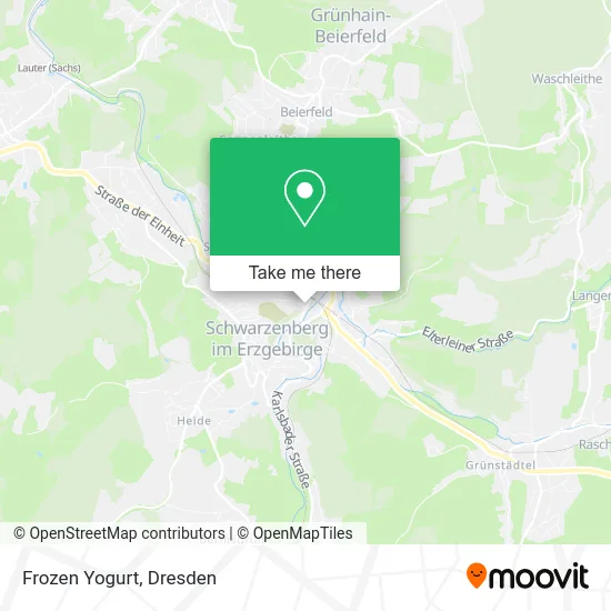 Карта Frozen Yogurt