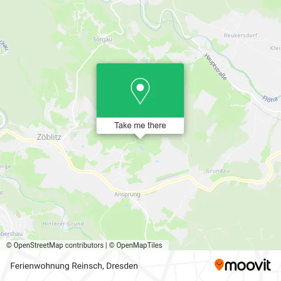 Карта Ferienwohnung Reinsch