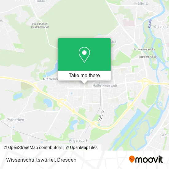 Карта Wissenschaftswürfel