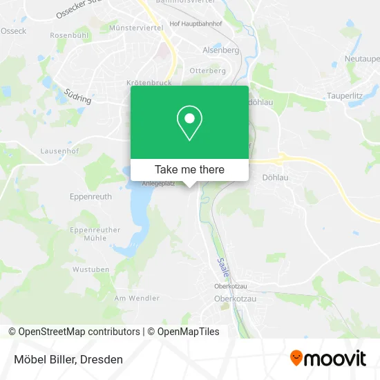 Карта Möbel Biller