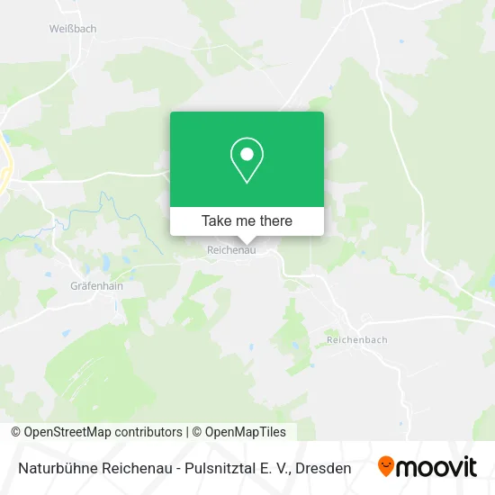 Naturbühne Reichenau - Pulsnitztal E. V. map