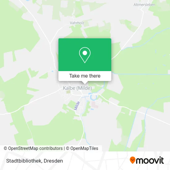 Карта Stadtbibliothek