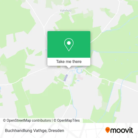 Карта Buchhandlung Vathge