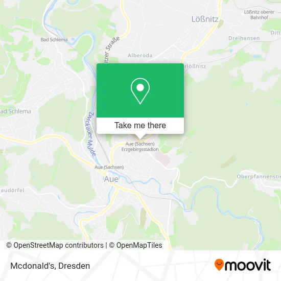 Карта Mcdonald's