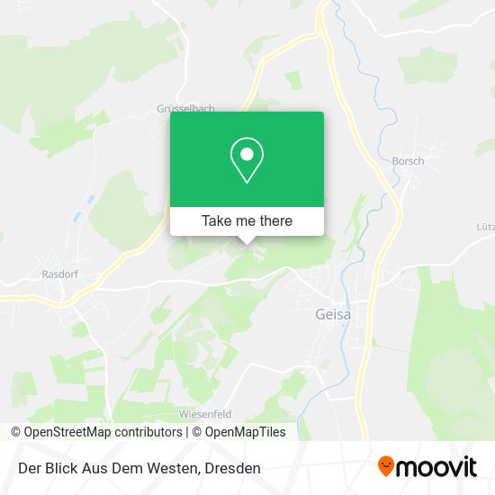 Карта Der Blick Aus Dem Westen