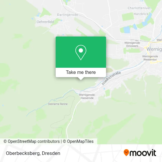 Карта Oberbecksberg