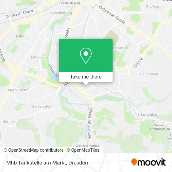 Карта Mhb Tankstelle am Markt
