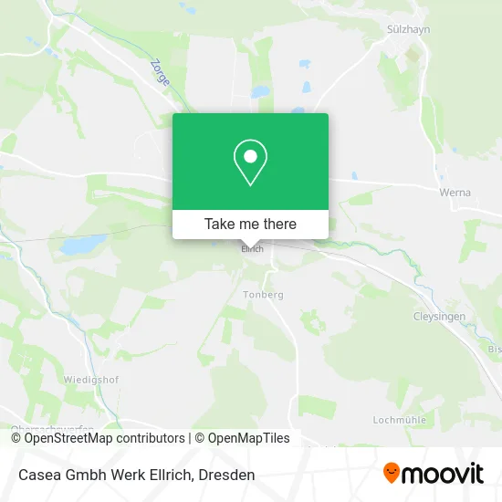 Карта Casea Gmbh Werk Ellrich
