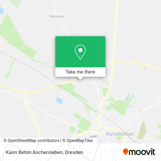Карта Kann Beton Aschersleben