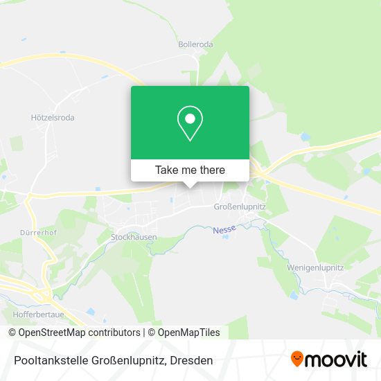 Карта Pooltankstelle Großenlupnitz