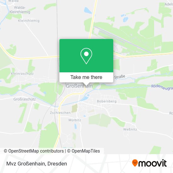 Карта Mvz Großenhain