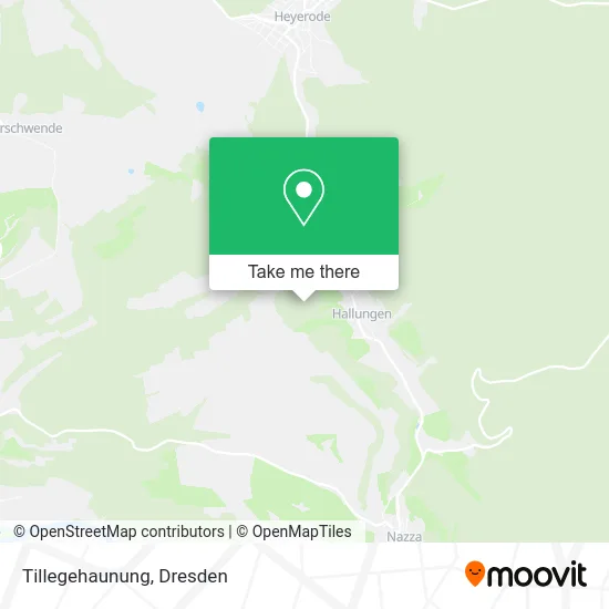 Карта Tillegehaunung