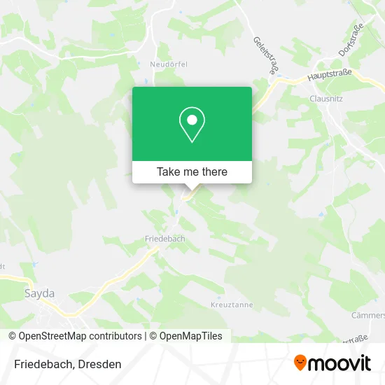 Карта Friedebach
