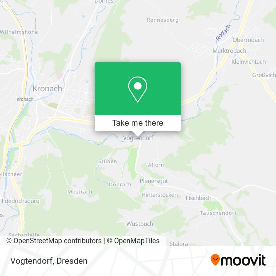 Карта Vogtendorf