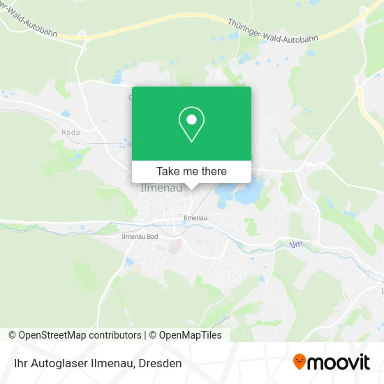 Карта Ihr Autoglaser Ilmenau
