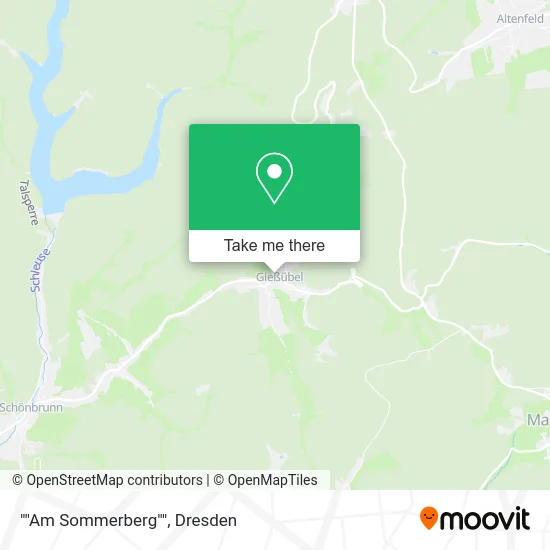 Карта ""Am Sommerberg""
