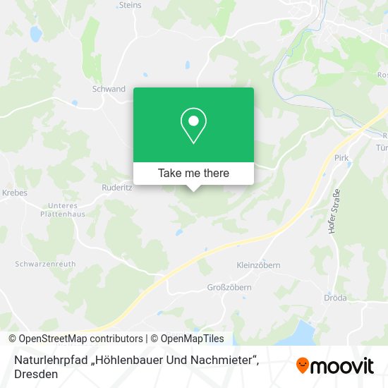 Карта Naturlehrpfad „Höhlenbauer Und Nachmieter“