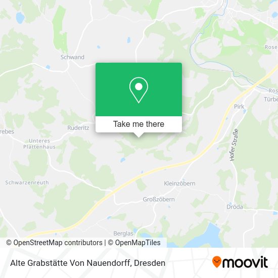 Карта Alte Grabstätte Von Nauendorff