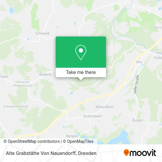 Карта Alte Grabstätte Von Nauendorff