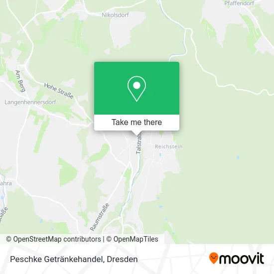 Карта Peschke Getränkehandel