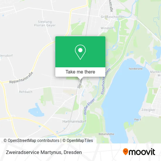 Карта Zweiradservice Martynus