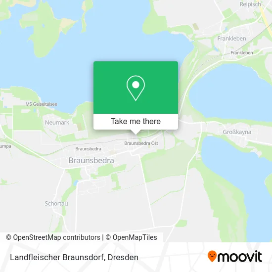 Карта Landfleischer Braunsdorf