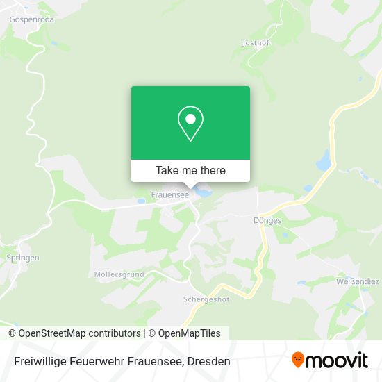 Карта Freiwillige Feuerwehr Frauensee