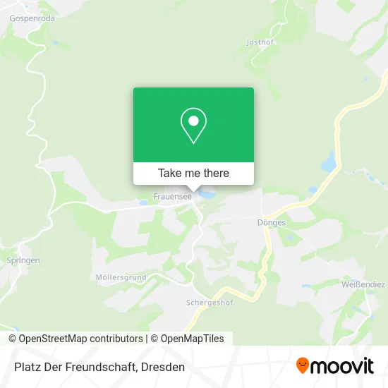 Карта Platz Der Freundschaft