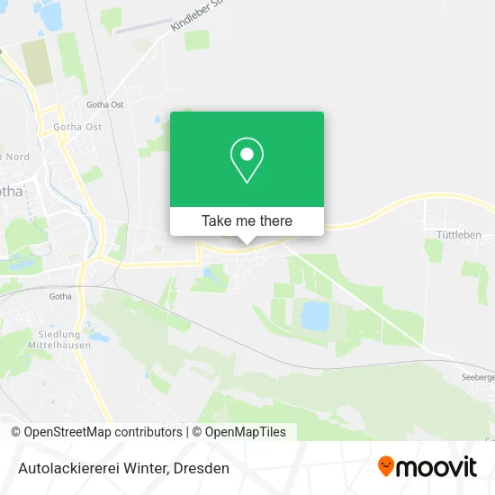 Карта Autolackiererei Winter