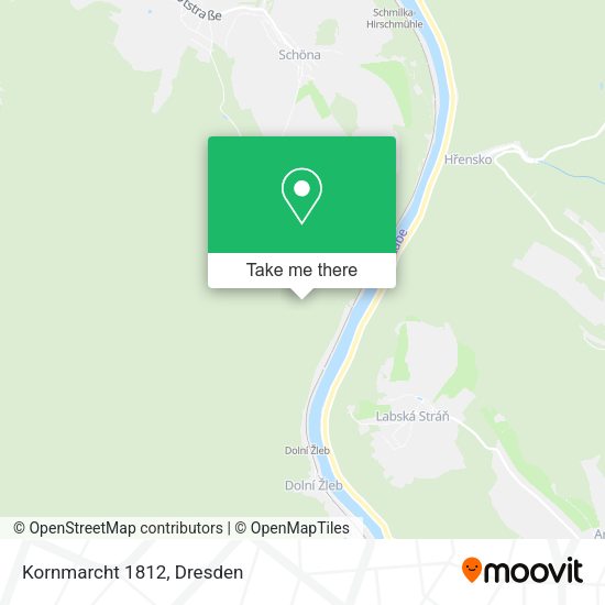 Карта Kornmarcht 1812