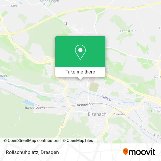 Карта Rollschuhplatz