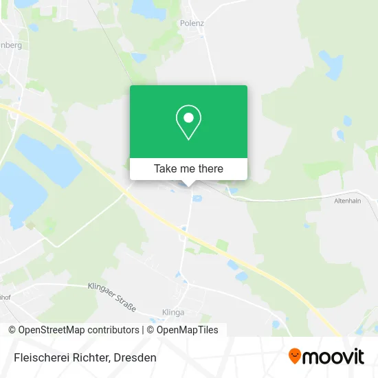 Карта Fleischerei Richter