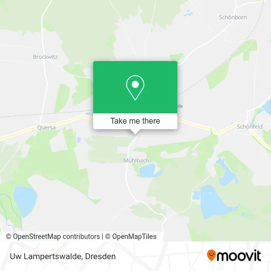 Карта Uw Lampertswalde