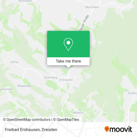 Карта Freibad Ershausen