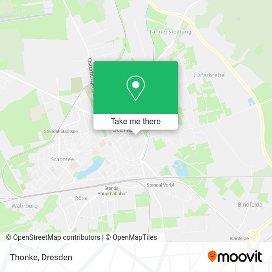 Карта Thonke