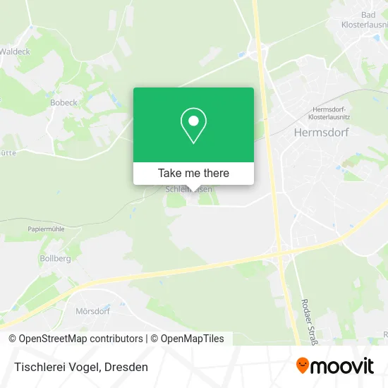 Карта Tischlerei Vogel