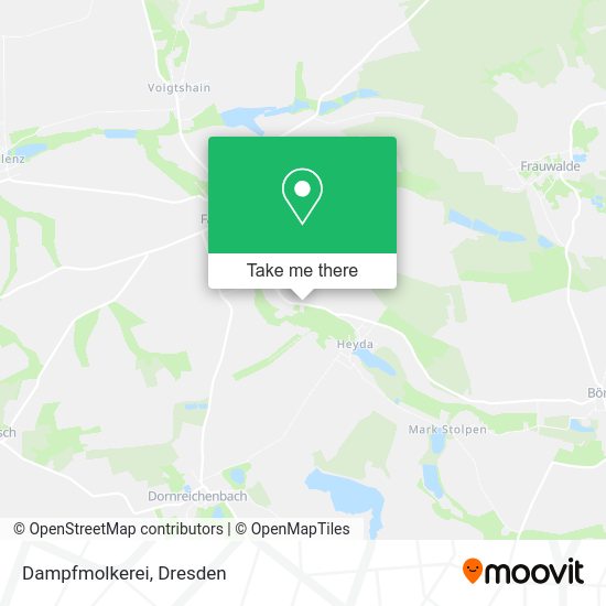Карта Dampfmolkerei