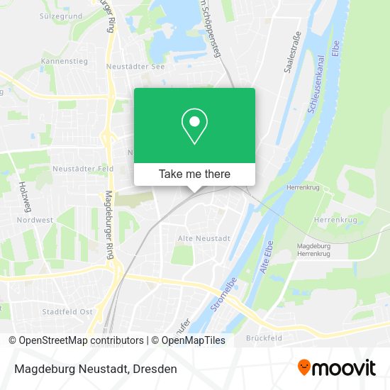 Карта Magdeburg Neustadt