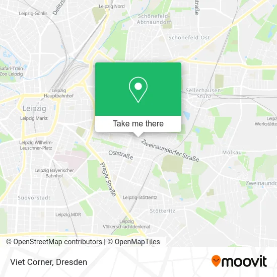 Карта Viet Corner