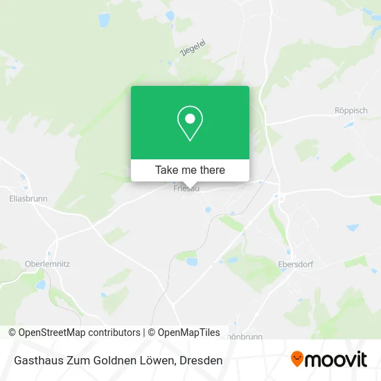 Карта Gasthaus Zum Goldnen Löwen