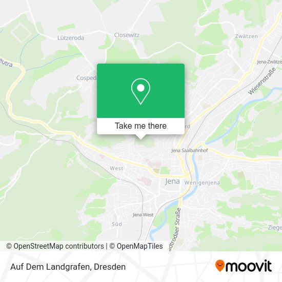 Карта Auf Dem Landgrafen