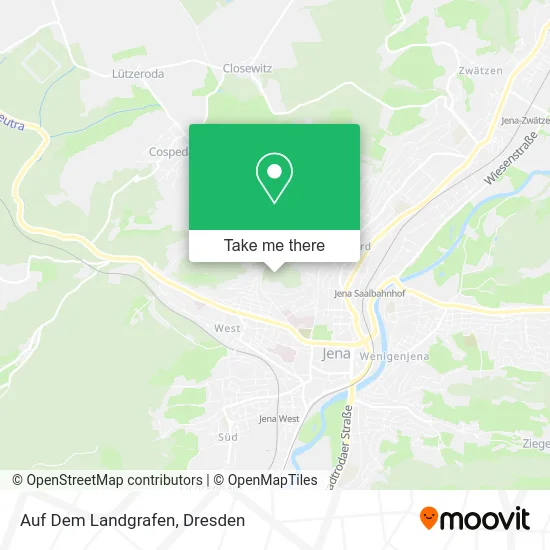 Карта Auf Dem Landgrafen