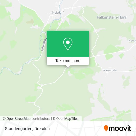 Карта Staudengarten