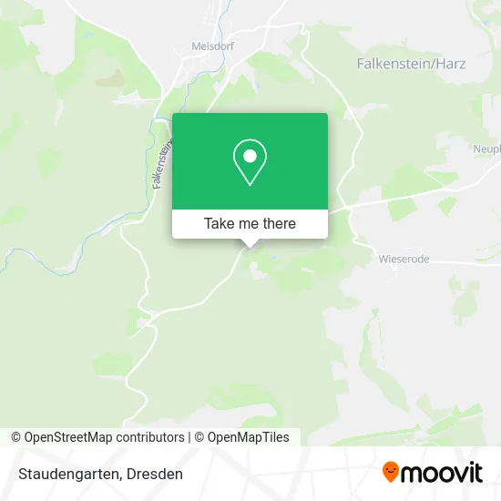Карта Staudengarten