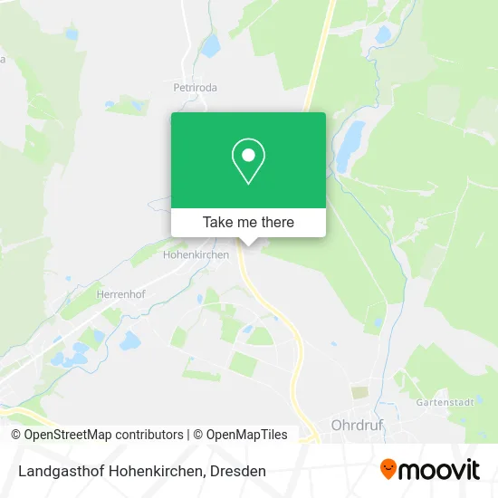 Карта Landgasthof Hohenkirchen